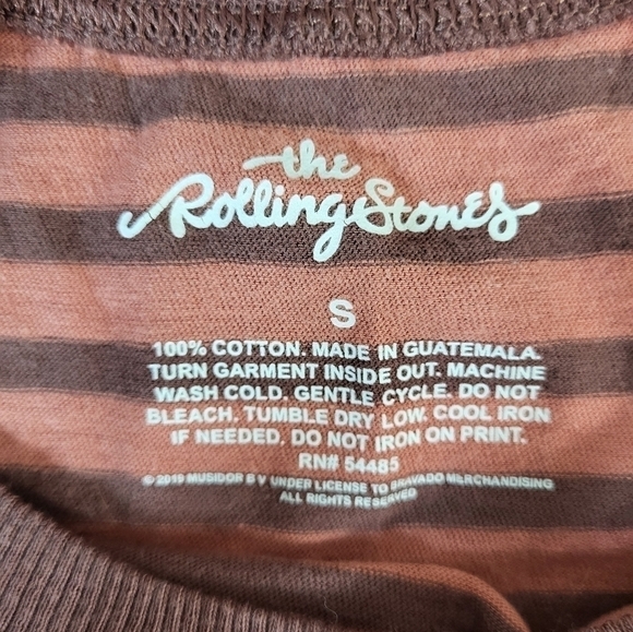 Rolling Stones Stripped Sleeveless Top - Picture 5 of 5